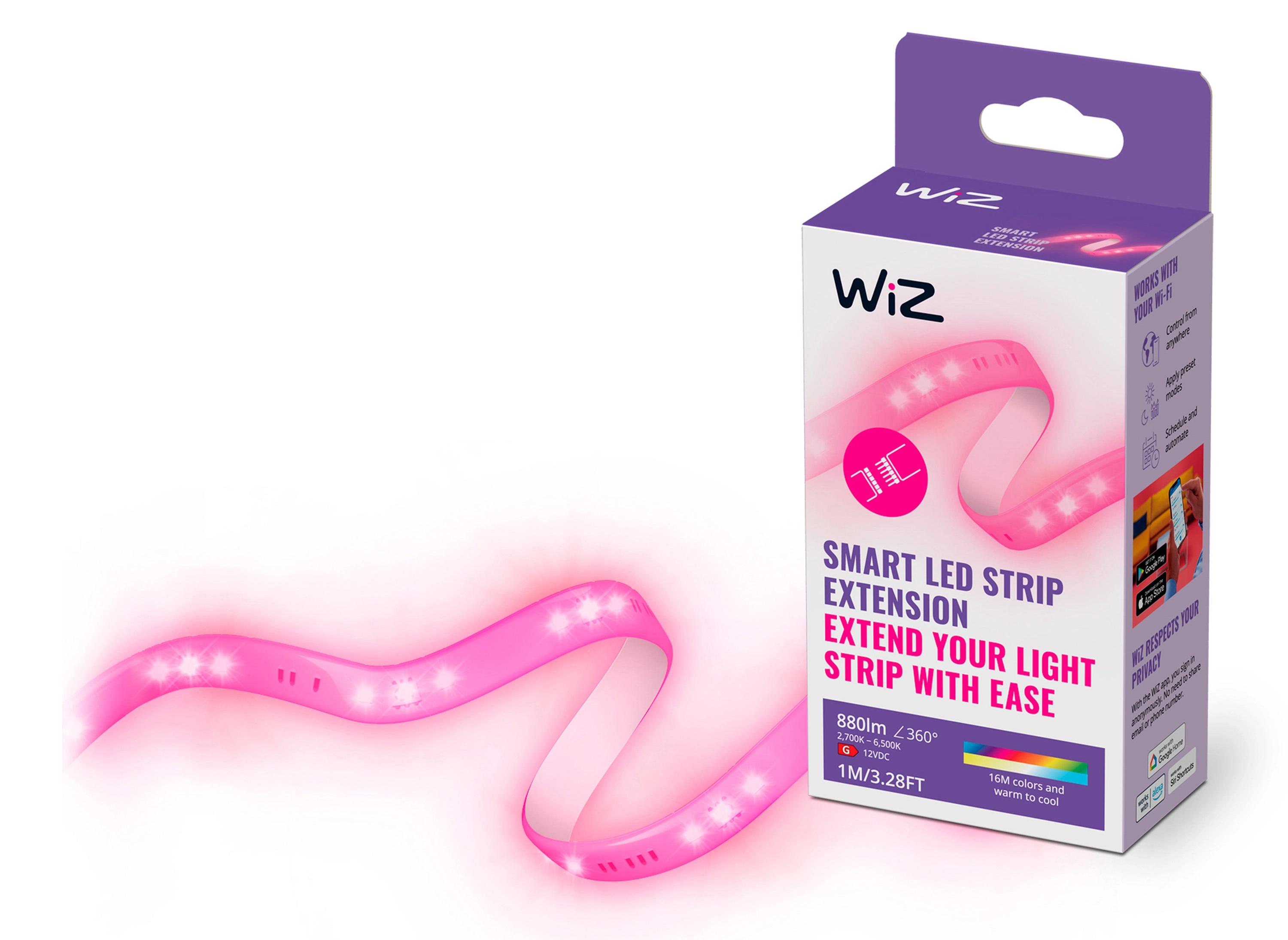 Taśma LED WiZ WI-FI 1m RGB