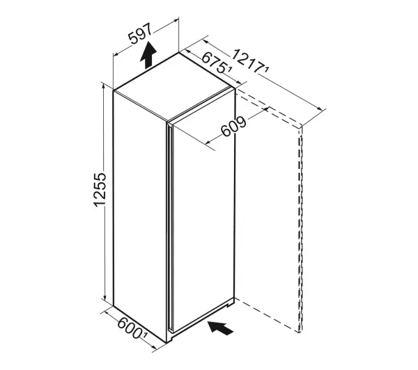 Liebherr Pure Rd 4200 125,5cm Szuflada z kontrolą wilgotności Biały - TRZECI -55%, ALBO 5-TY ZA 1ZŁ - Kup na Raty - RRSO 0%
