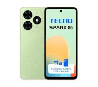 Smartfon Tecno SPARK Go 2024 4/128GB 6,56" 90Hz 13Mpix Zielony