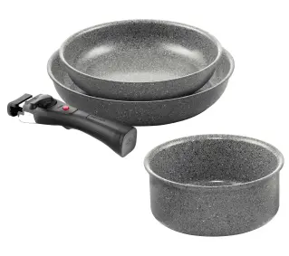 Ballarini Torre 1029409 Indukcja Aluminium 4 elementy - Kup na Raty - RRSO 0%