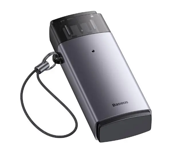 Baseus Lite Series SD/TF USB Szary