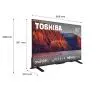 Telewizor Toshiba 43LA2363DG 43" LED Full HD Android TV DVB-T2