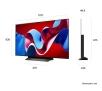 Telewizor LG OLED48C45LA  48" OLED evo 4K 144Hz webOS Dolby Vision Dolby Atmos HDMI 2.1 DVB-T2