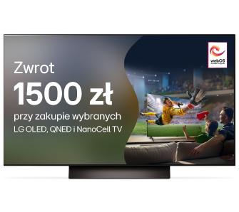 Telewizor LG OLED48C45LA  48" OLED evo 4K 120Hz webOS Dolby Vision Dolby Atmos HDMI 2.1 DVB-T2