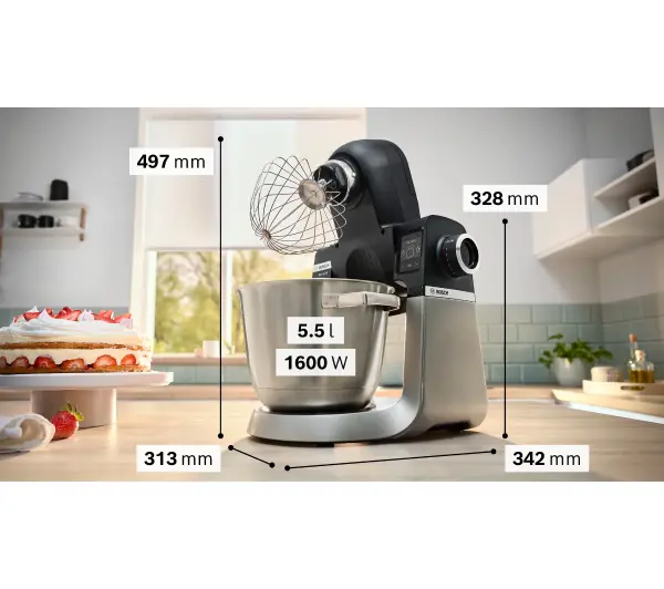 Bosch MUMS6ZS35 1600W Maszynka do mielenia Rozdrabniacz Blender kielichowy - Kup na Raty - RRSO 0%