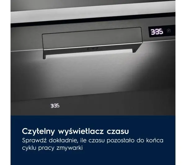 Electrolux 700 GlassCare EEG88600W 60cm Automatyczne otwieranie drzwi Szuflada na sztućce Zdalne sterowanie - Kup na Raty - RRSO 0%