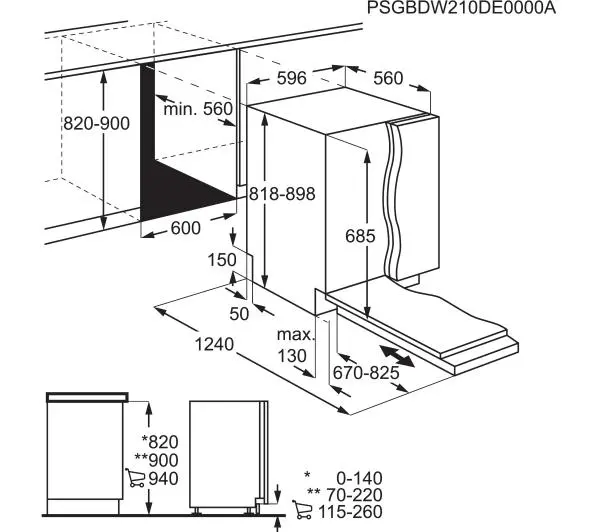 Electrolux 700 GlassCare EEG88600W 60cm Automatyczne otwieranie drzwi Szuflada na sztućce Zdalne sterowanie - Kup na Raty - RRSO 0%