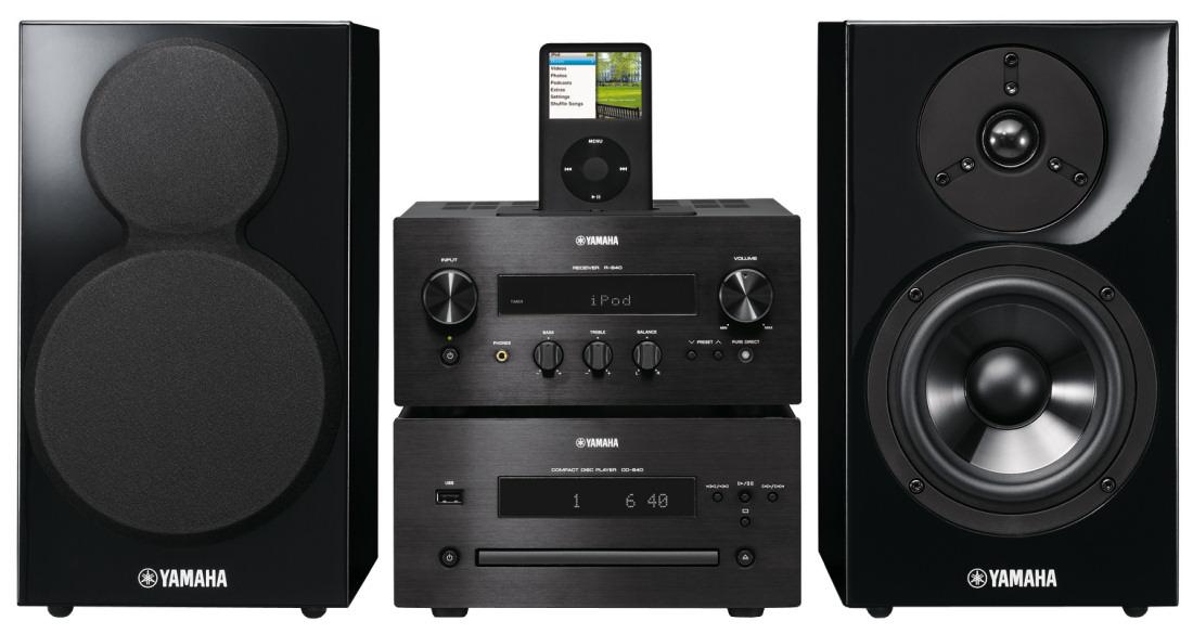 Wieża Yamaha PianoCraft MCR-640 (czarny)