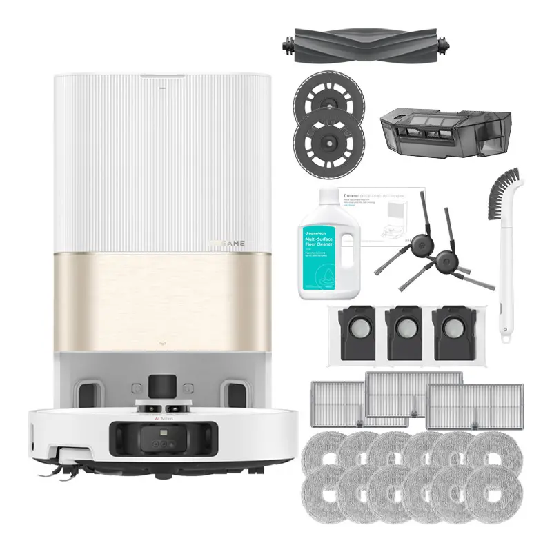 Robot sprzątający Dreame X40 Ultra Complete Funkcja mopowania Stacja oczyszczająca Tworzenie mapy pomieszczenia 68dB