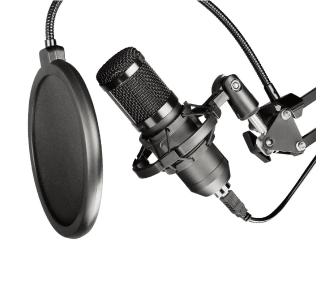 Mikrofon ART AC-03 Przewodowy Pojemnościowy Na wysięgniku Czarny