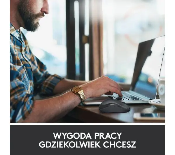 Logitech M220 Silent Szary