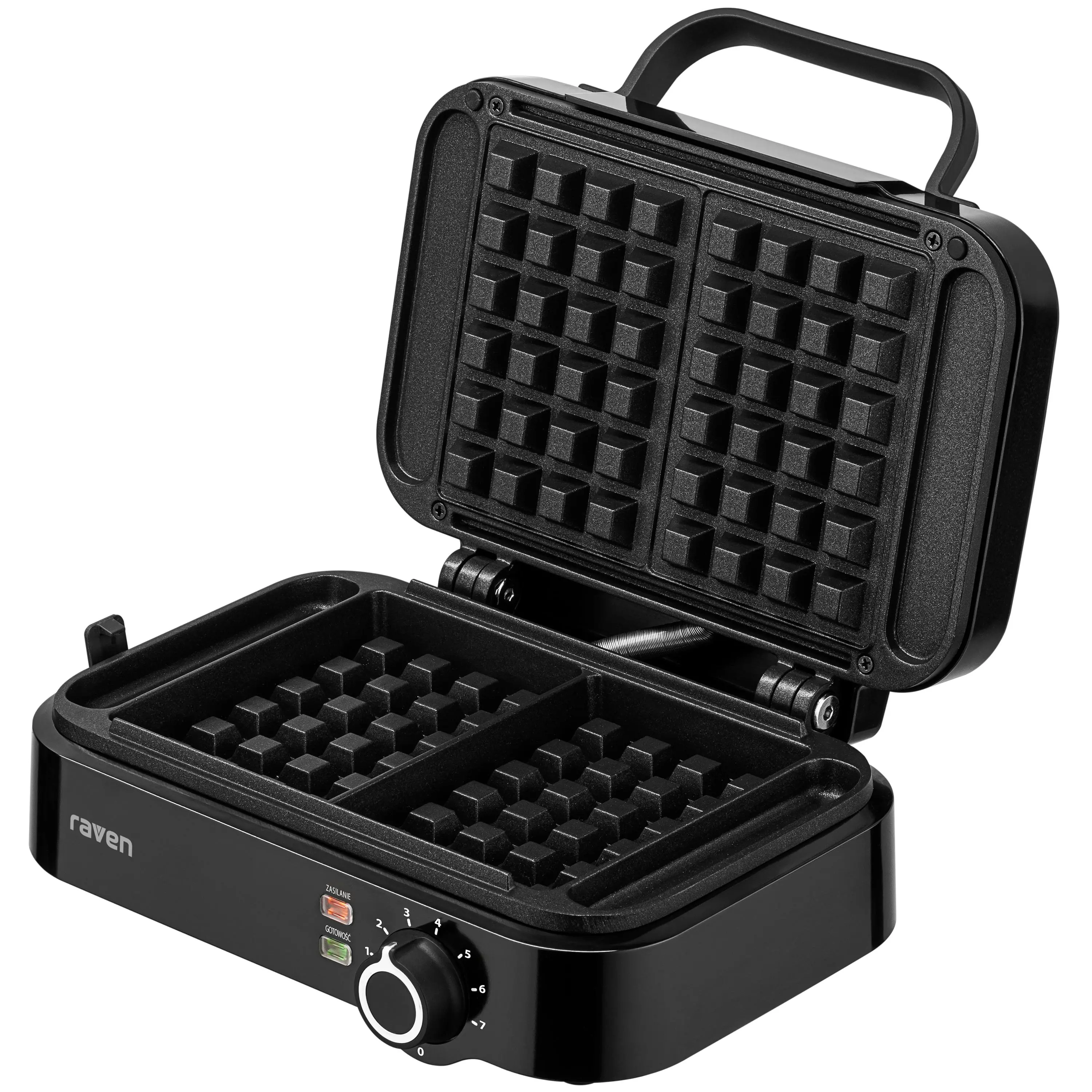 Gofrownica Raven EG007 1200W Regulacja temperatury