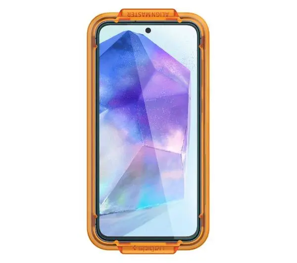 Spigen z aplikatorem Glas.tR AlignMaster do Galaxy A55 5G - 2 pack