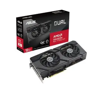 Karta graficzna ASUS Dual Radeon RX 7700 XT OC Edition 12GB GDDR6 192bit FSR