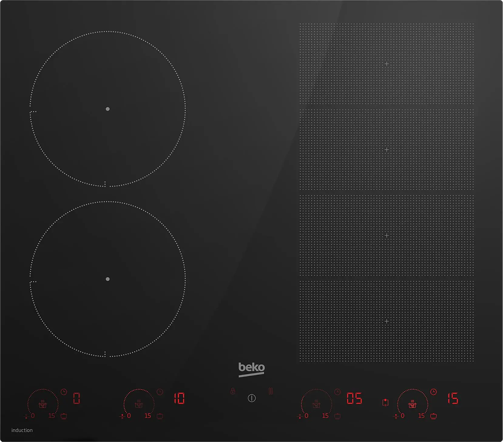Płyta indukcyjna Beko bPro500 HII 64880 UFT Slim IndyFlex 59cm