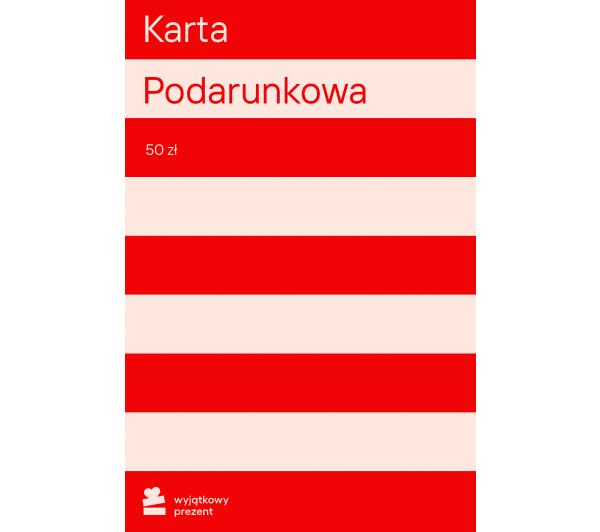 Karta Podarunkowa Gift Card 50zł Obecnie Dostępne Tylko W Sklepach ...