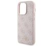 Etui Guess Zestaw do iPhone 15 Pro + Powerbank 5000mAh MagSafe 4G Metal Logo Różowy