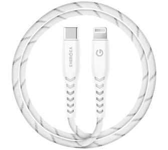 Kabel Energea Nyloflex USB-C do Lightning C94 MFI 1,5m Biały