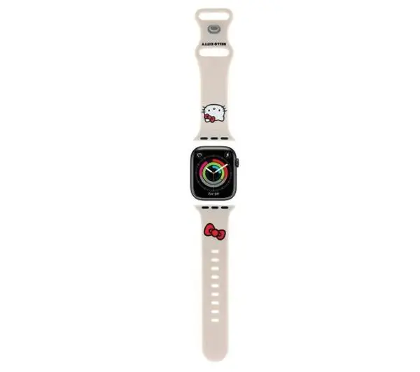 Hello Kitty do Watch 38/40/41mm strap Silicone Kitty Head Beżowy