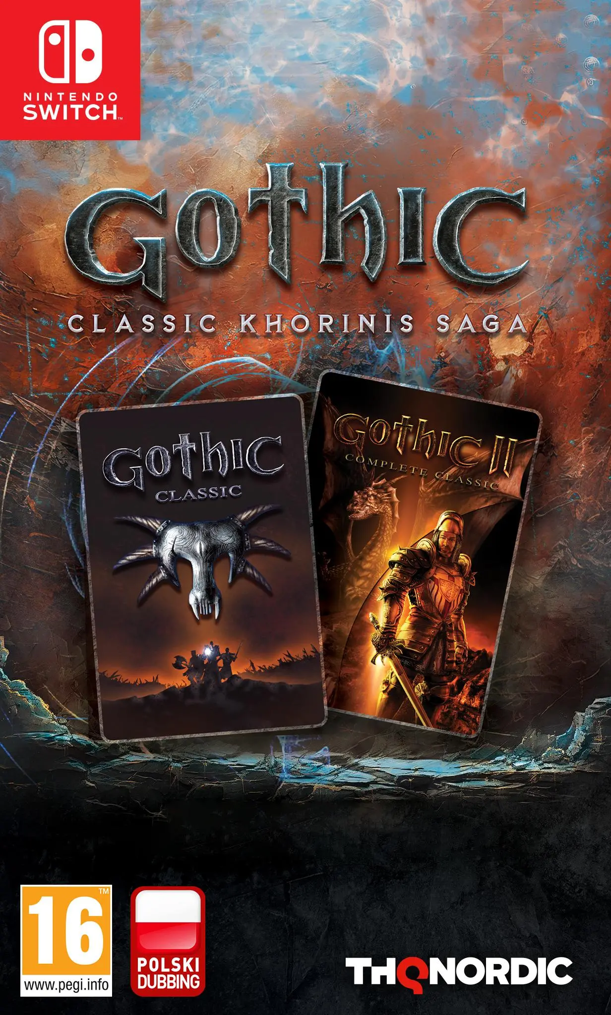 Gothic Classic Khorinis Saga Gra na Nintendo Switch