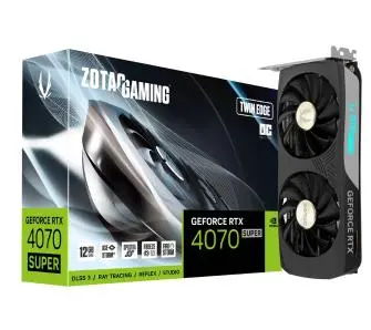 Karta graficzna Zotac GeForce RTX 4070 Super Twin Edge OC 12GB GDDR6X 192bit DLSS 3