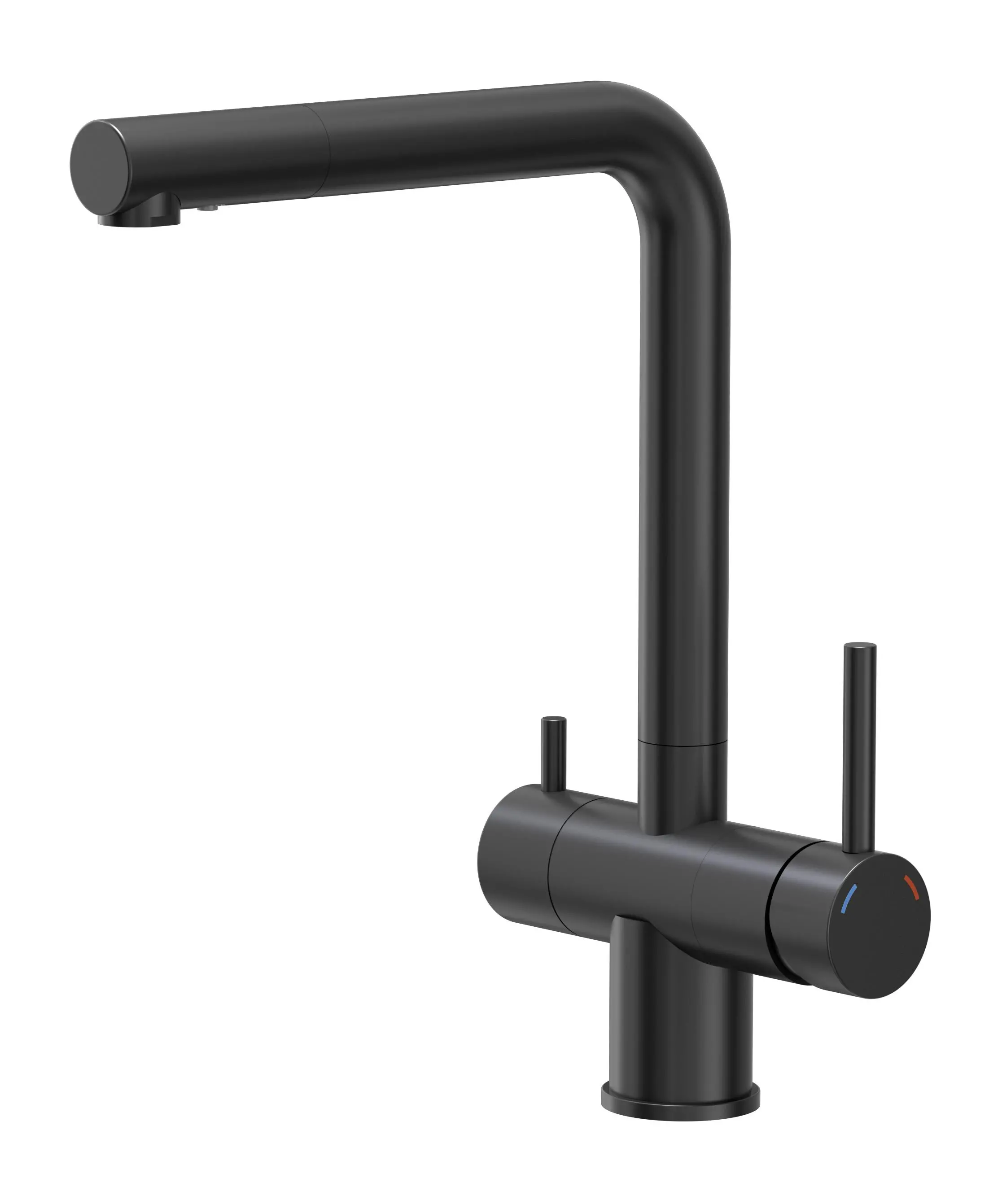 Bateria Quadron Ellen 3673512BLM Czarny Stal szlachetna