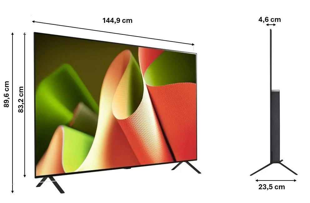 Telewizor LG OLED65B46LA 65" OLED 4K 120Hz webOS Dolby Vision Dolby Atmos HDMI 2.1 DVB-T2