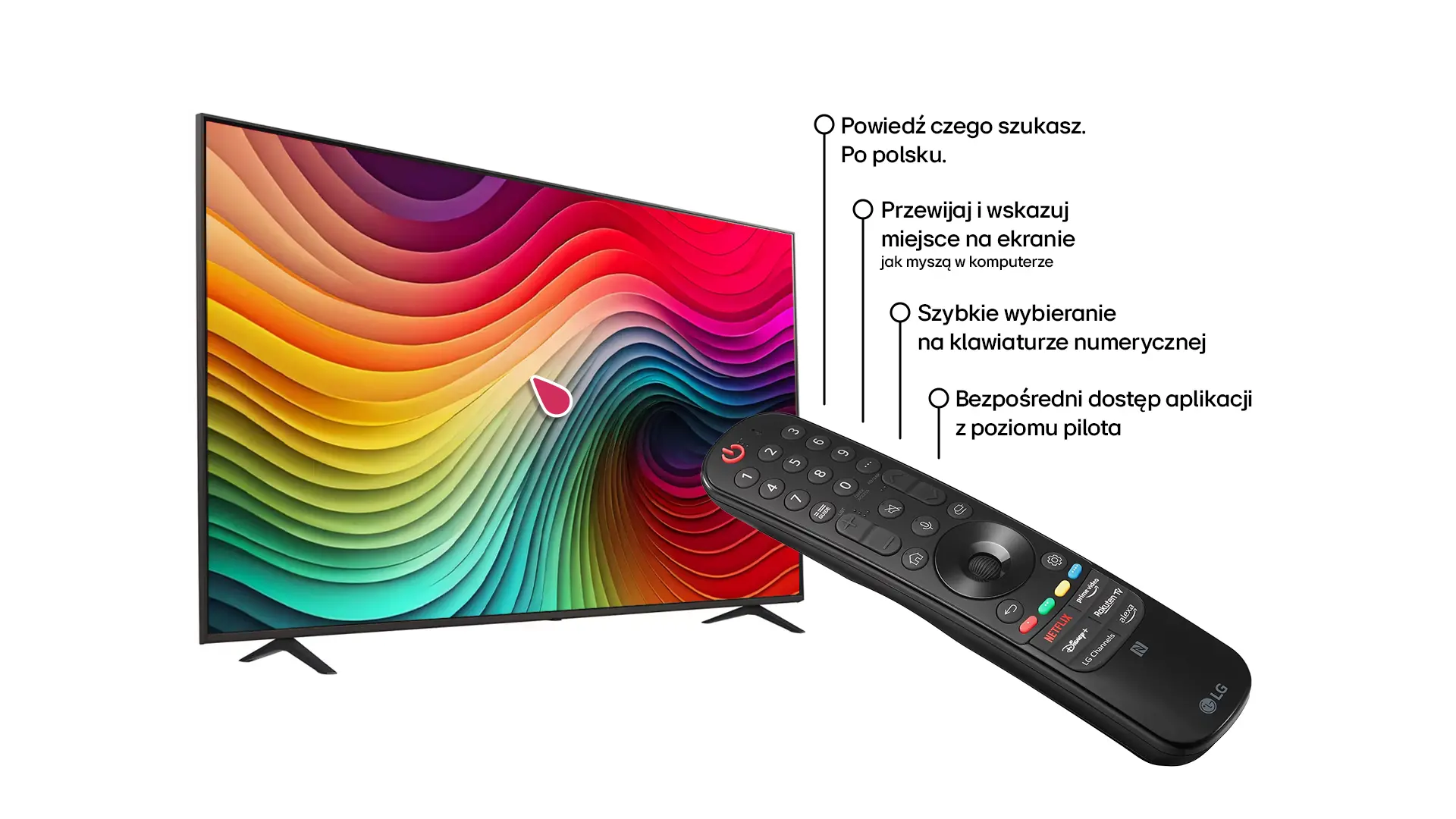 Telewizor LG 43NANO82T6B 43" LED 4K webOS DVB-T2