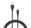 Kabel Vention CTHBC 3A USB 2.0 do USB-C 0,25m Czarny