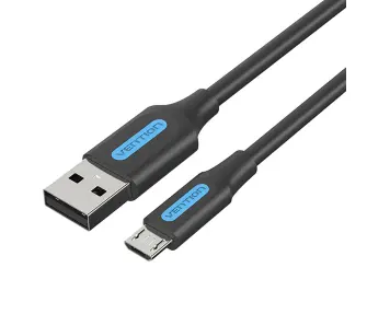 Kabel Vention USB 2.0 do microUSB COLBF 2A 1m Czarny