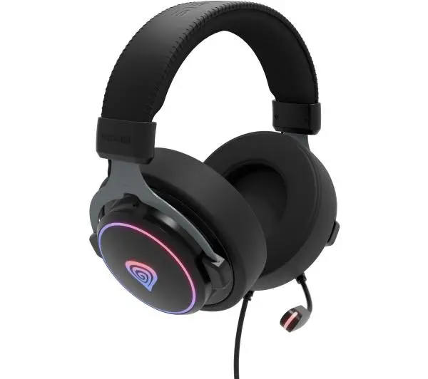 Genesis Neon 764 Nauszne Czarny