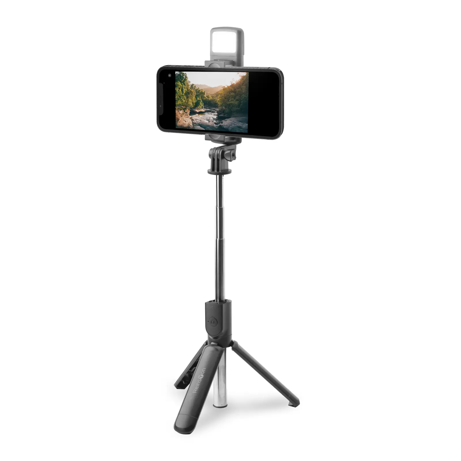 Selfie stick Reinston ESS009X Czarny Tripod Odłączany pilot