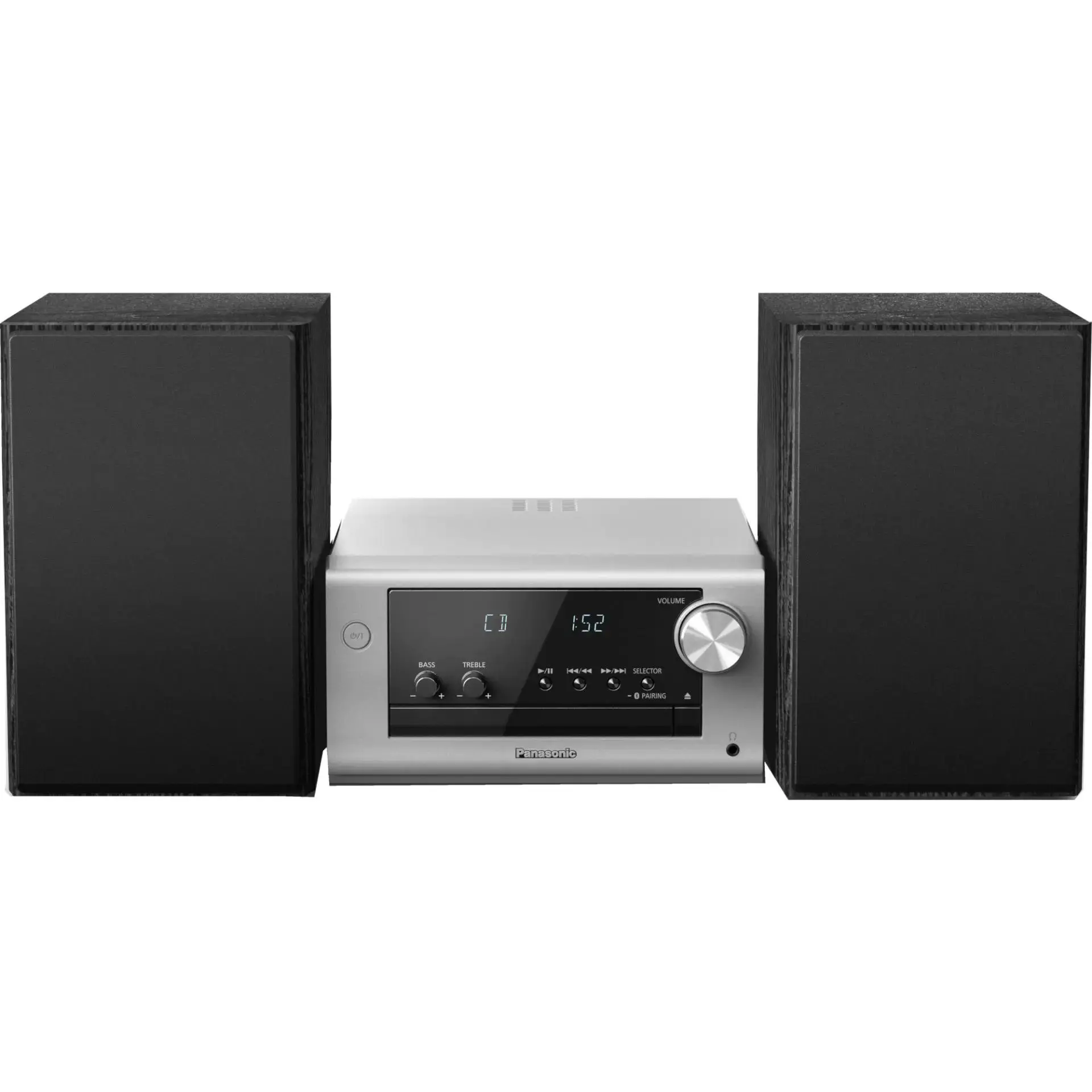 Wieża Panasonic SC-PM702EG-S 80W Bluetooth Radio FM DAB+ Srebrny