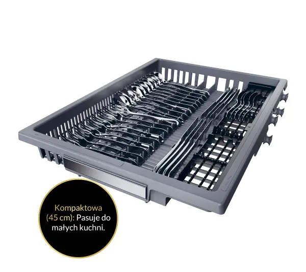 Haier I-Pro Shine Seria 5 XF1C3TB1FX 44,8cm Funkcje AI Automatyczne otwieranie drzwi Szuflada na sztućce  - TRZECI -55%, ALBO 5-TY ZA 1ZŁ - Kup na Raty - RRSO 0%