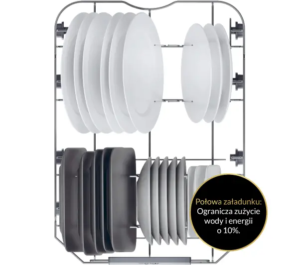 Haier I-Pro Shine Seria 5 XF1C3TB1FX 44,8cm Funkcje AI Automatyczne otwieranie drzwi Szuflada na sztućce  - TRZECI -55%, ALBO 5-TY ZA 1ZŁ - Kup na Raty - RRSO 0%