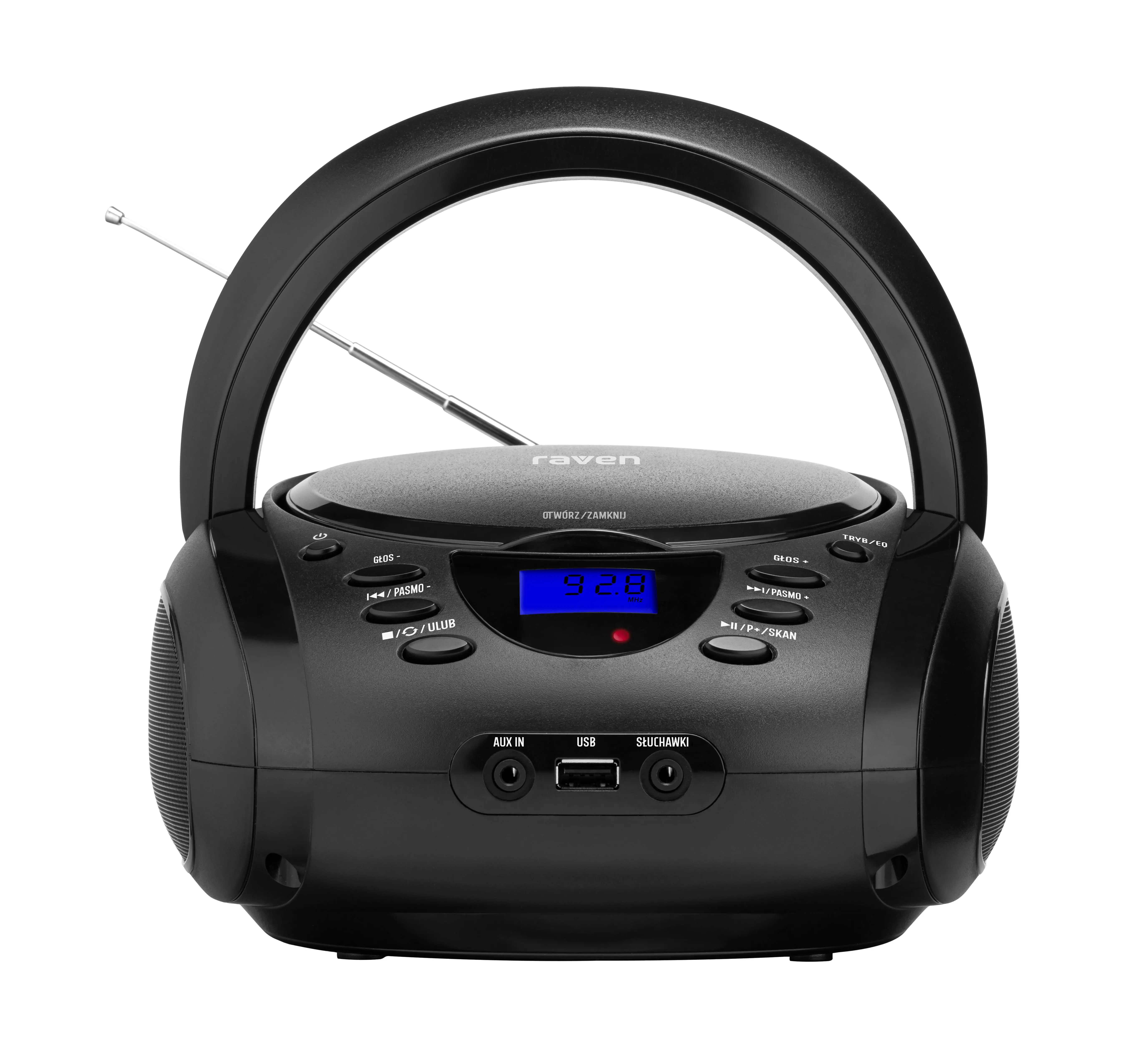 Radioodtwarzacz Raven ECDP001 Bluetooth Czarny