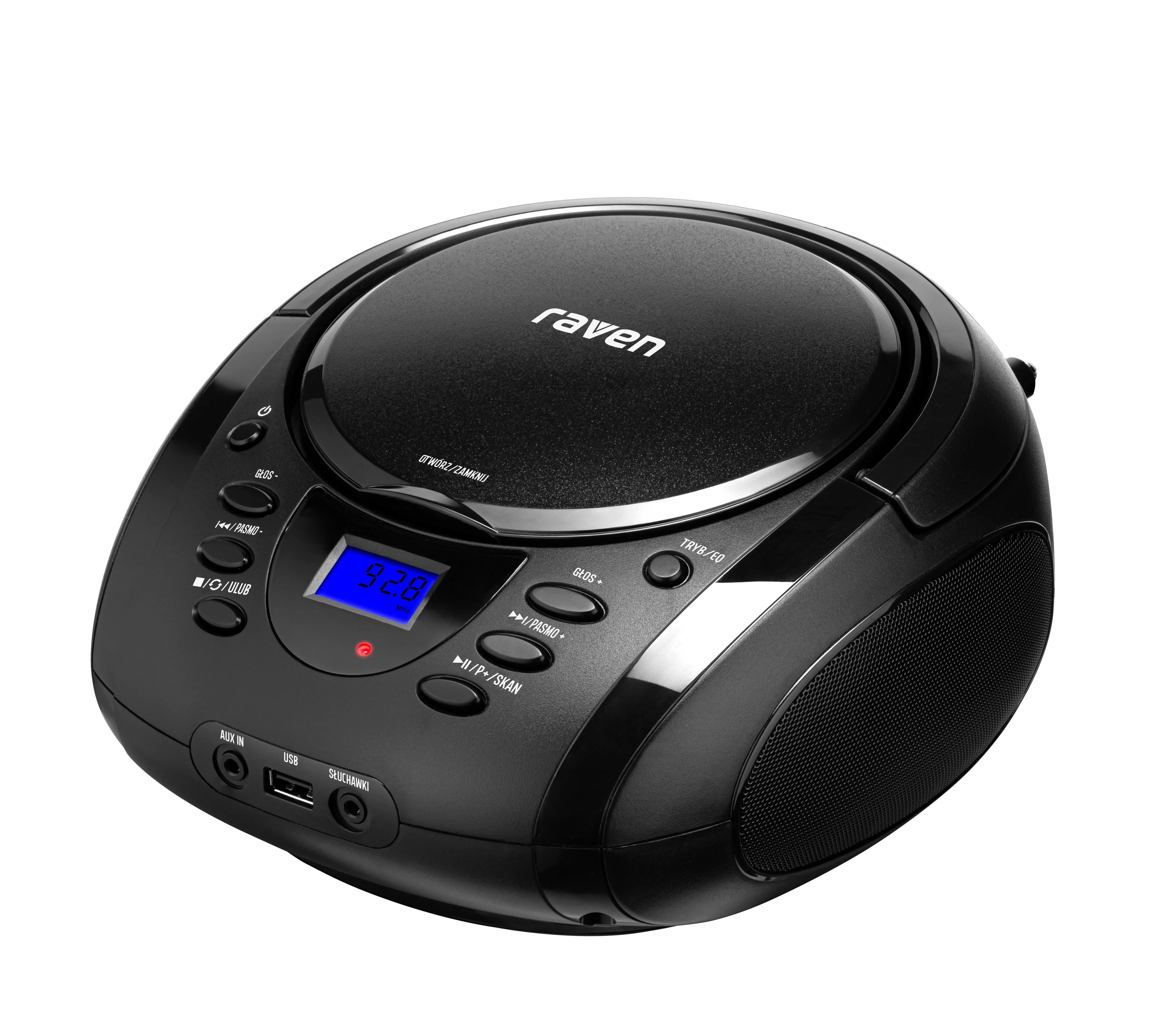 Radioodtwarzacz Raven ECDP001 Bluetooth Czarny