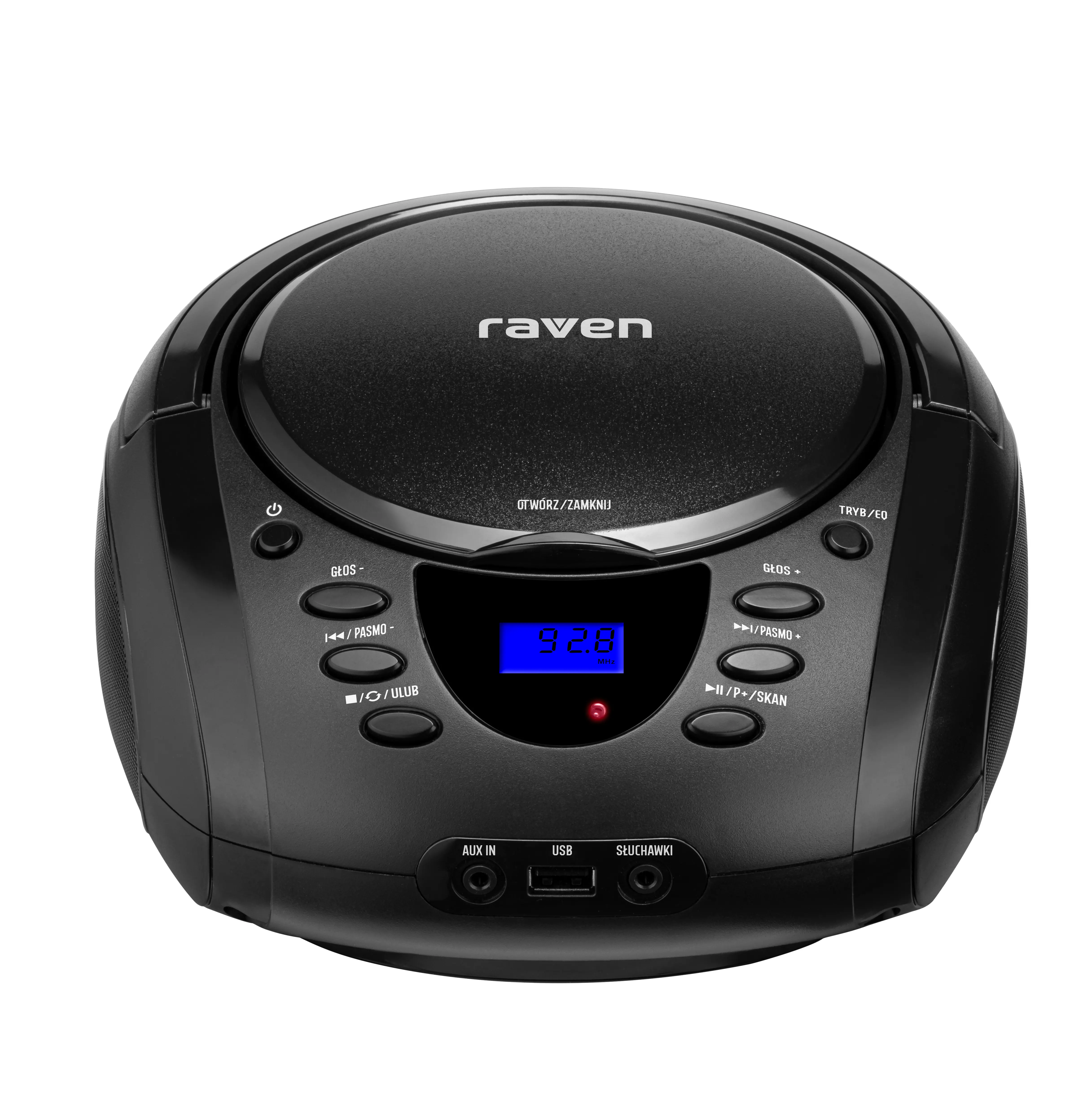 Radioodtwarzacz Raven ECDP001 Bluetooth Czarny