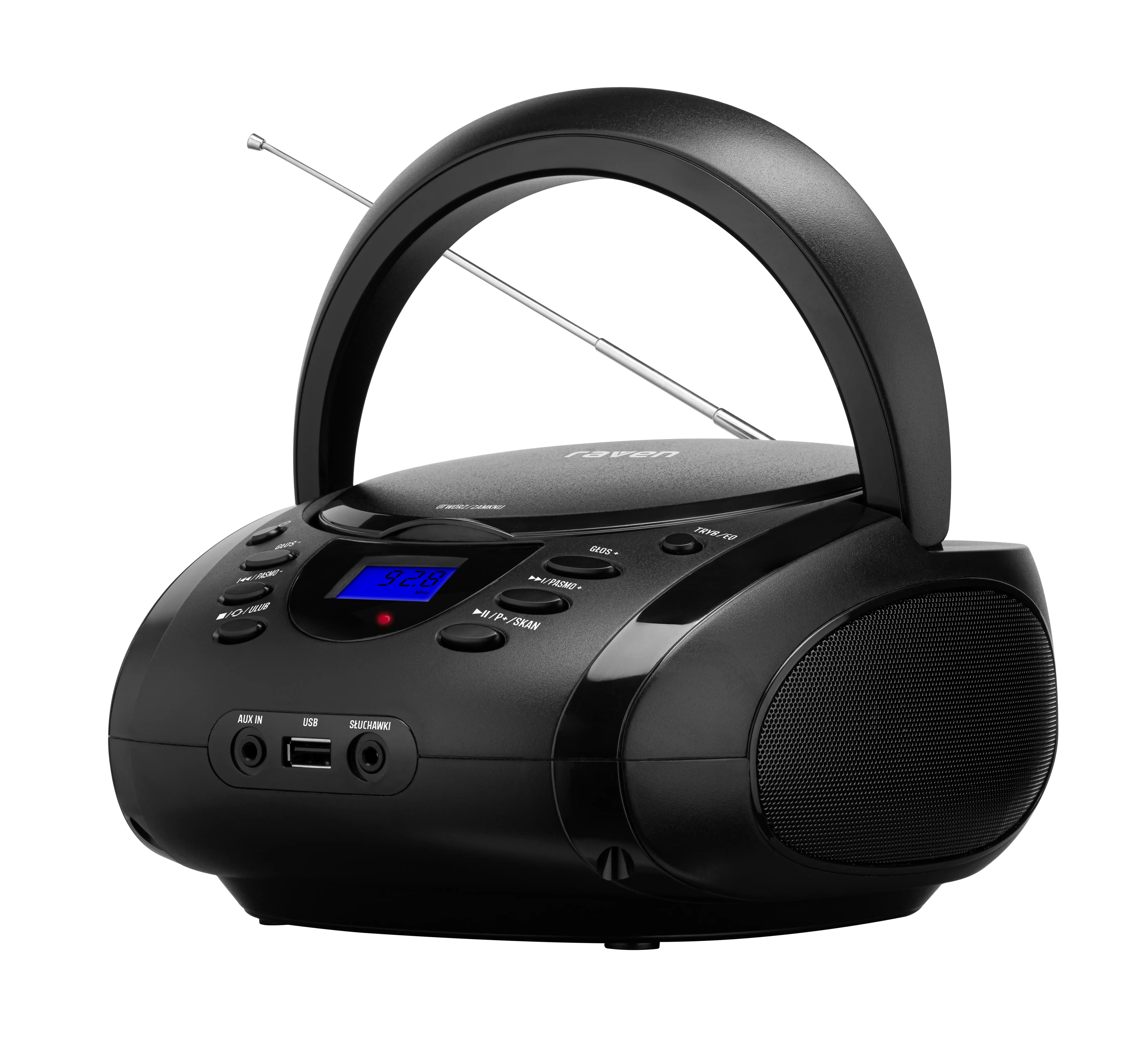 Radioodtwarzacz Raven ECDP001 Bluetooth Czarny