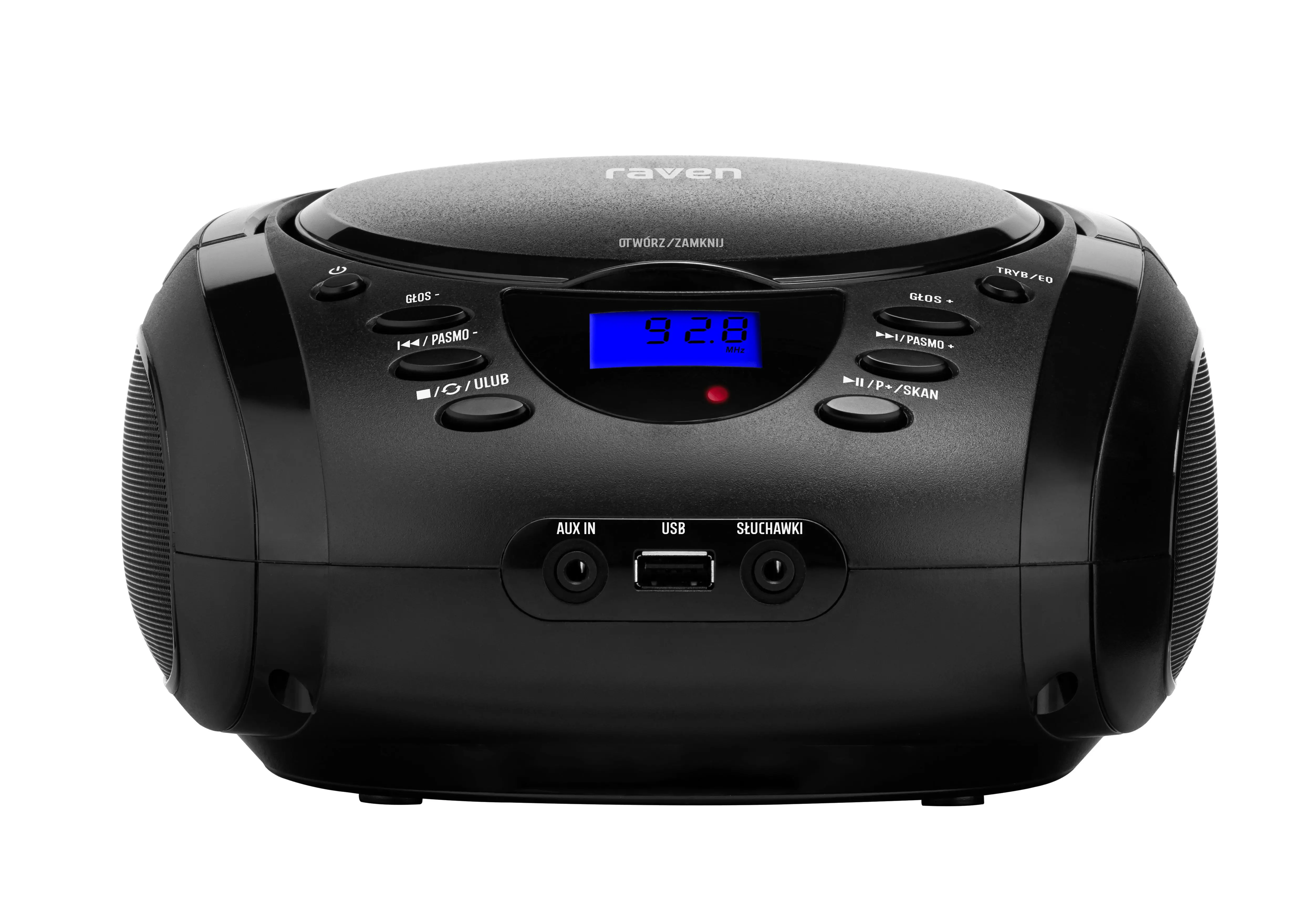 Radioodtwarzacz Raven ECDP001 Bluetooth Czarny
