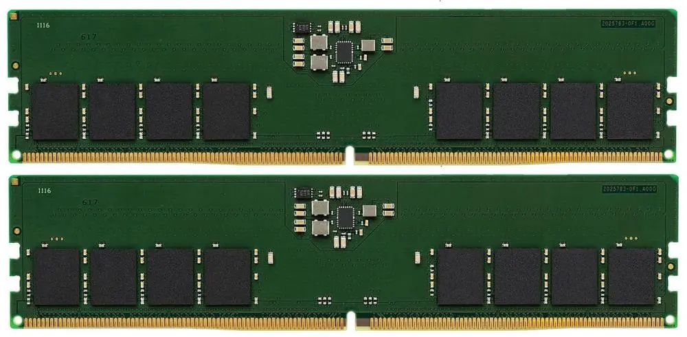 Pamięć RAM Kingston DDR5 64GB (2 x 32GB) 4800 CL40 Zielony