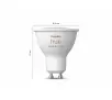 Żarówka LED Philips Hue White and Colour Ambiance GU10 3szt.