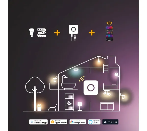 Philips Hue White and Colour Ambiance GU10 400lm 4,2W RGB 3szt. - Kup na Raty - RRSO 0%