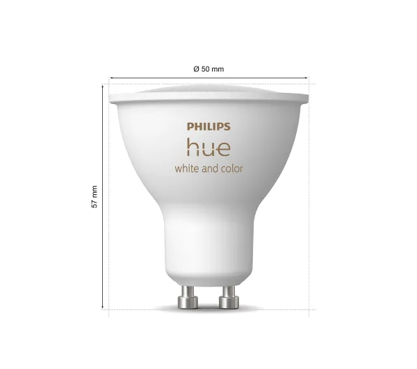 Philips Hue White and Colour Ambiance GU10 400lm 4,2W RGB 3szt. - Kup na Raty - RRSO 0%