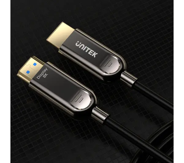 Unitek C11085GY01-50M HDMI 2.1 AOC 8K 120Hz 50m - Kup na Raty - RRSO 0%
