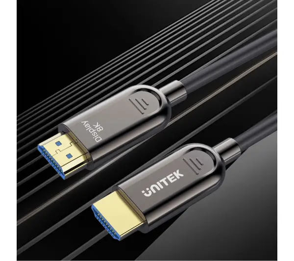 Unitek C11085GY01-50M HDMI 2.1 AOC 8K 120Hz 50m - Kup na Raty - RRSO 0%