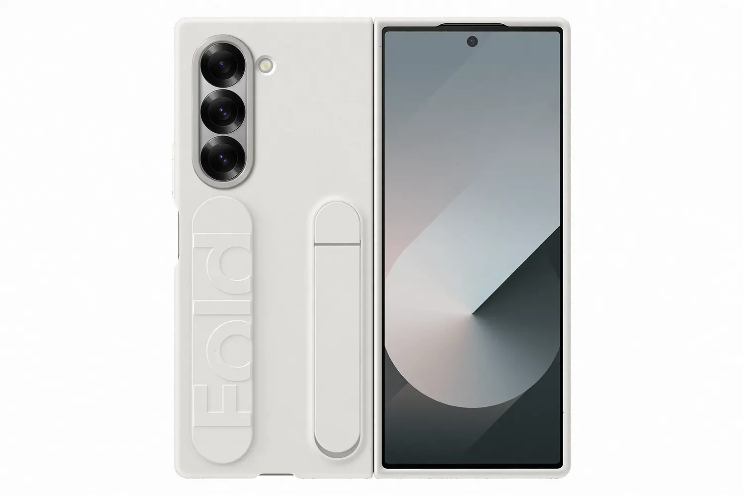 Etui Samsung Slim Standing Cover do Galaxy Z Fold 6 Biały