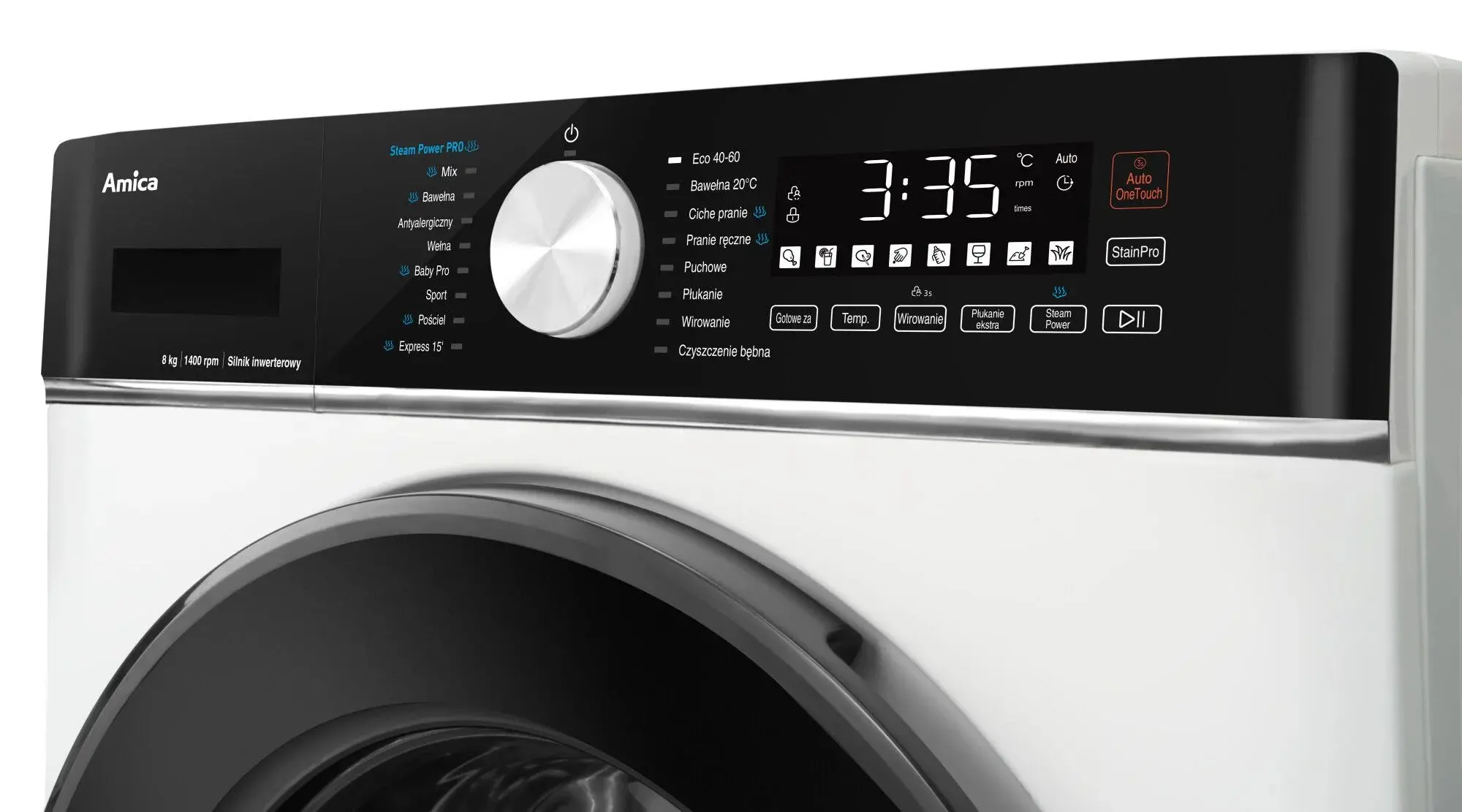 Pralka Amica WA5S814ADiSOzEU Slim Biała