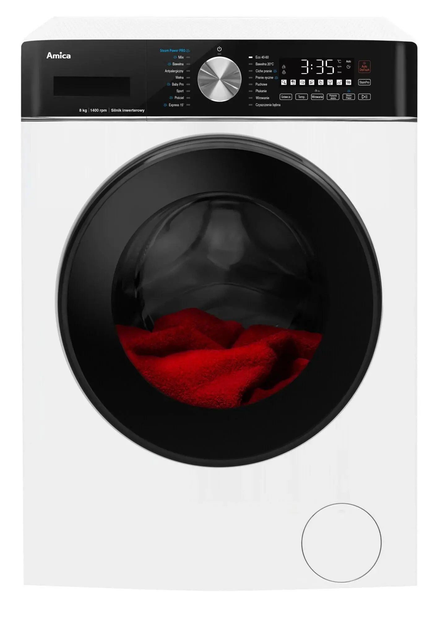 Pralka Amica WA5S814ADiSOzEU Slim 8kg 1400obr/min