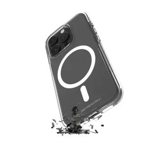 Etui Puro D3O do iPhone 15 Pro Przeźroczysty